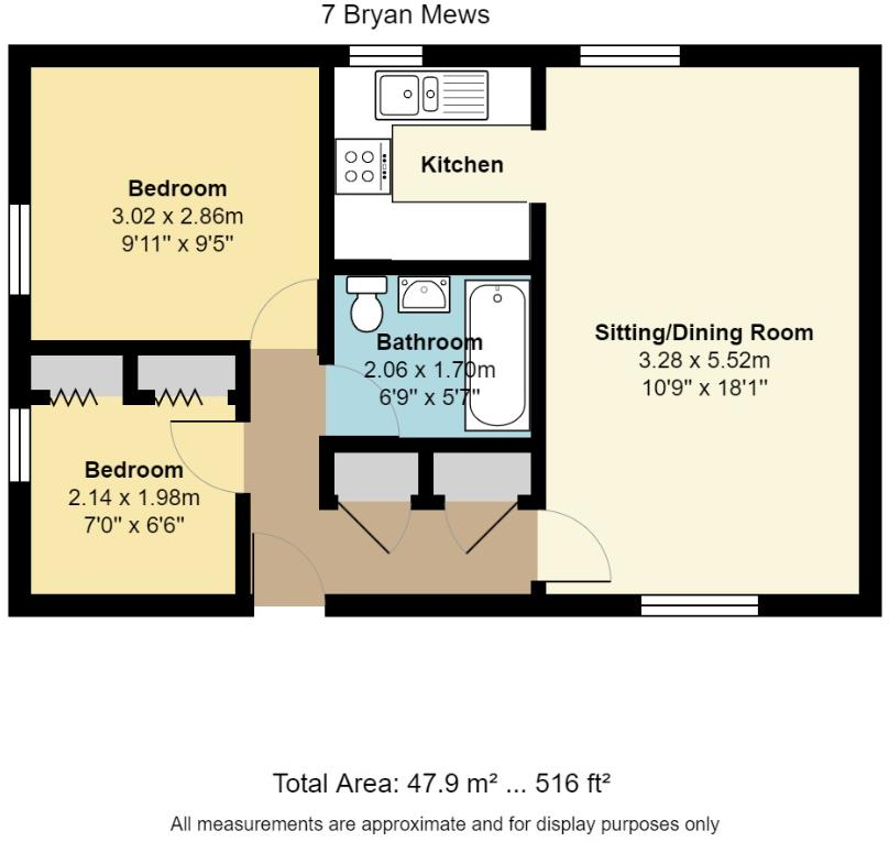 Bryan Mews, Bidford-on-Avon floorplan