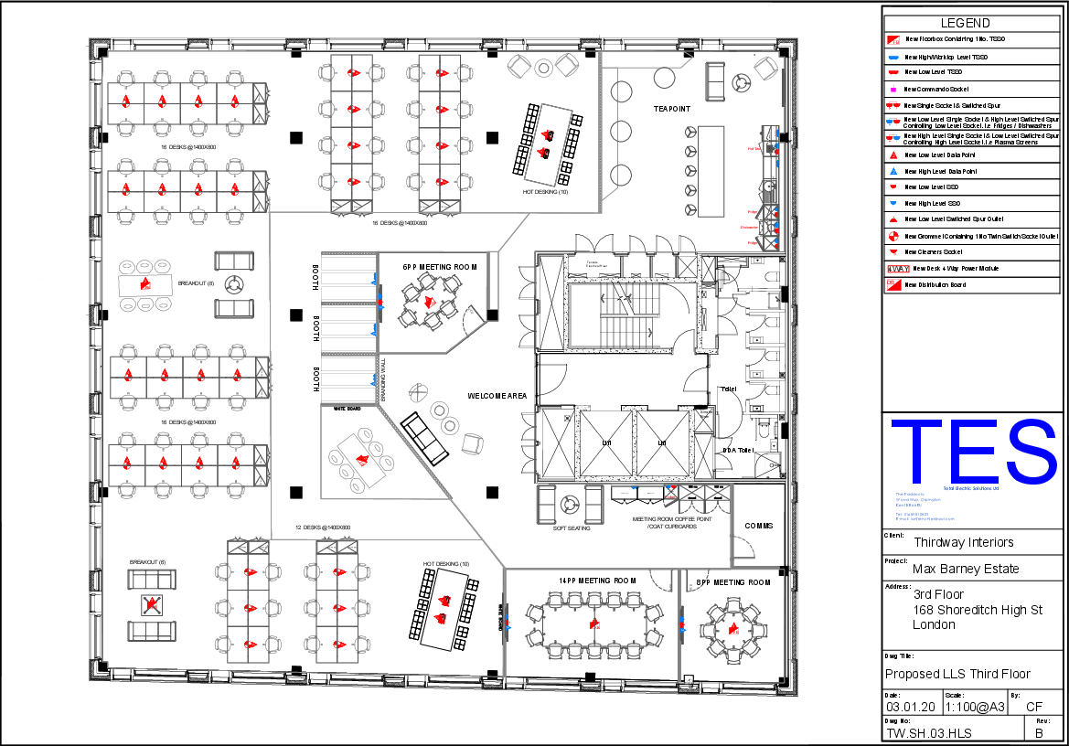 3rd Floor Fitted Plan
