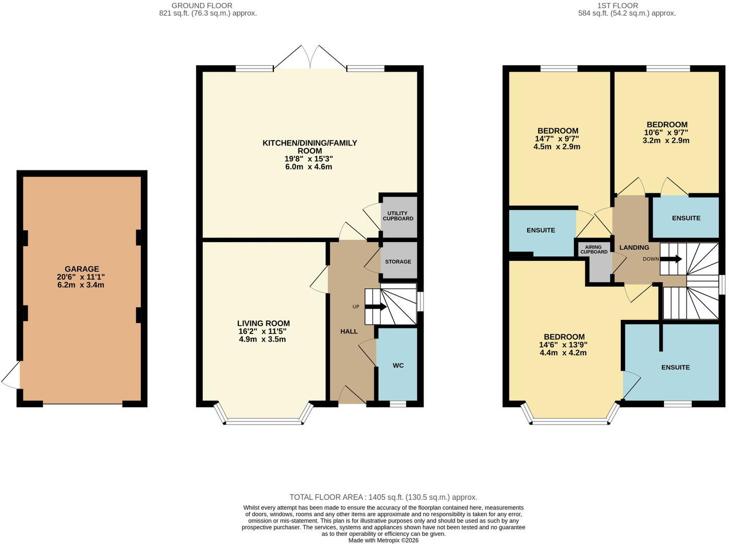 Heron Drive, Meon Vale, Stratford-upon-Avon, CV37 8YH floorplan
