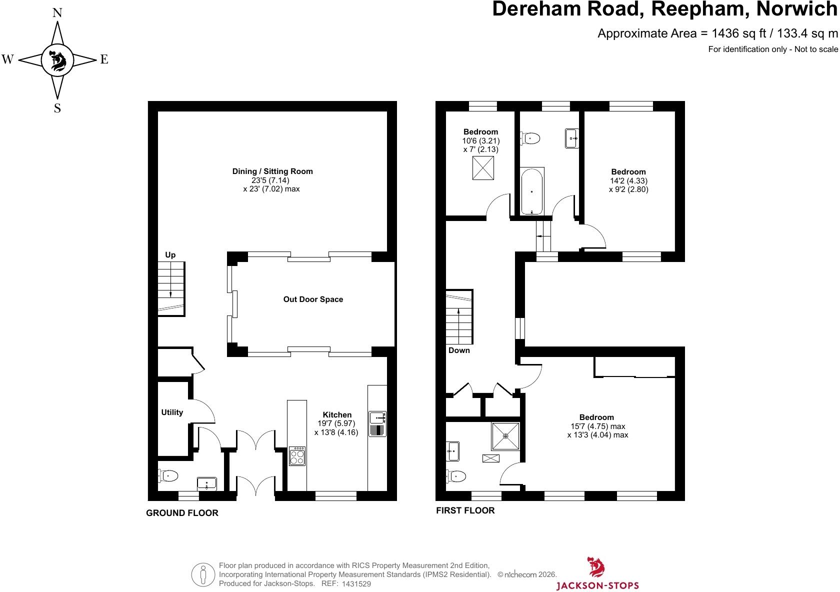 Dereham Road, Reepham, Norfolk, NR10 floorplan