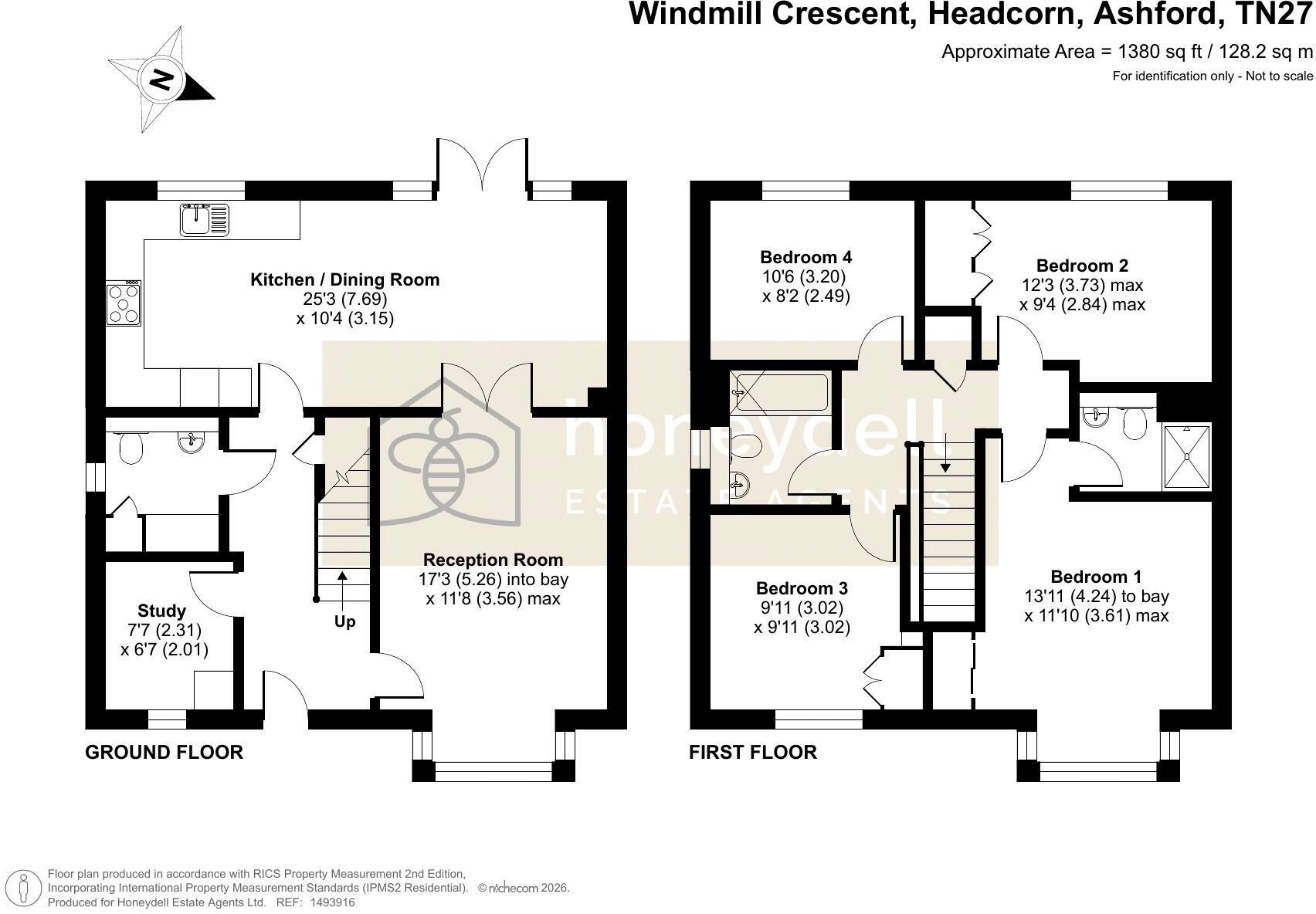 Windmill Crescent, Headcorn, Ashford floorplan