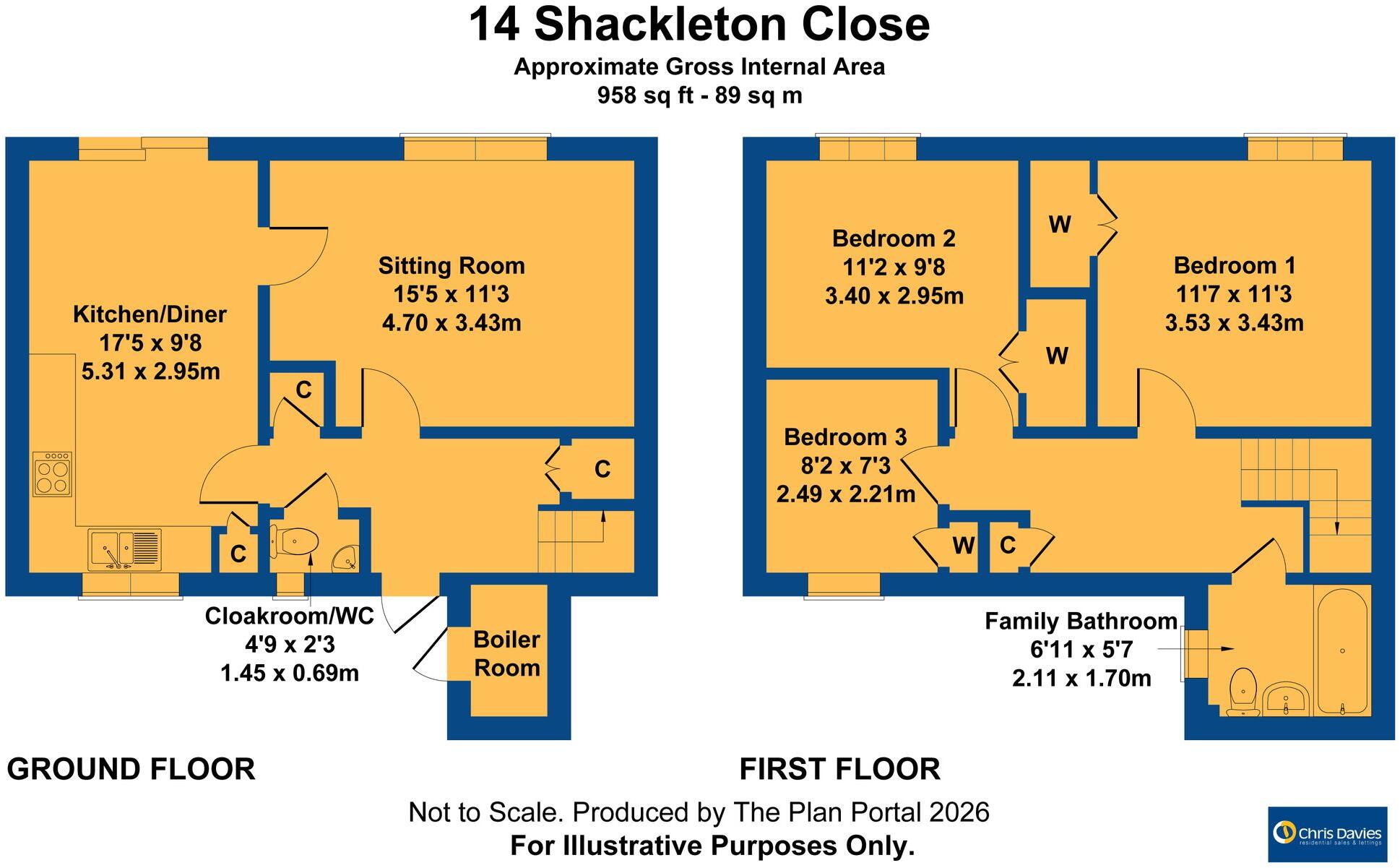 Shackleton Close, St. Athan, CF62 floorplan