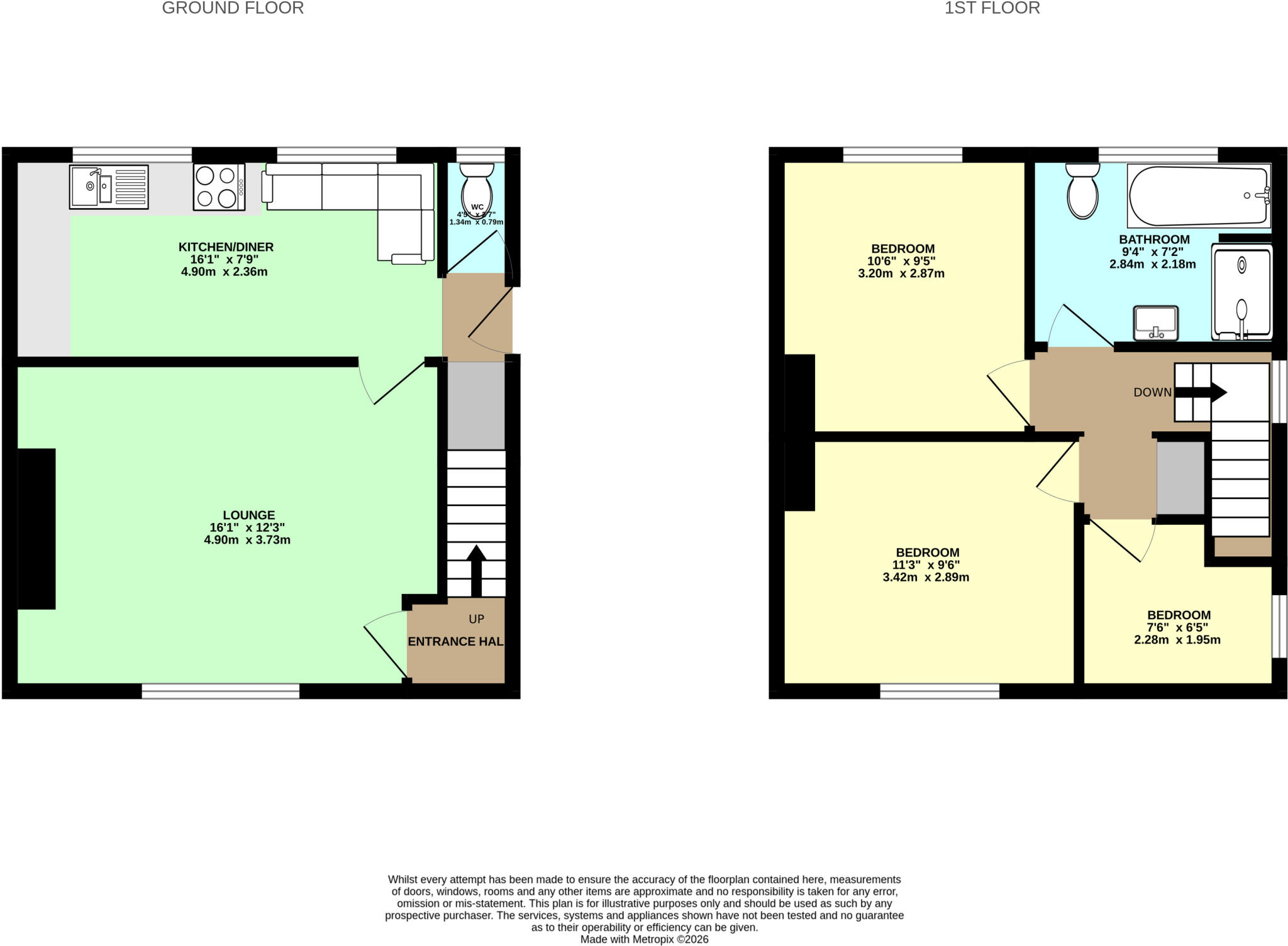 Haig Street, Selby, North Yorkshire YO8 floorplan