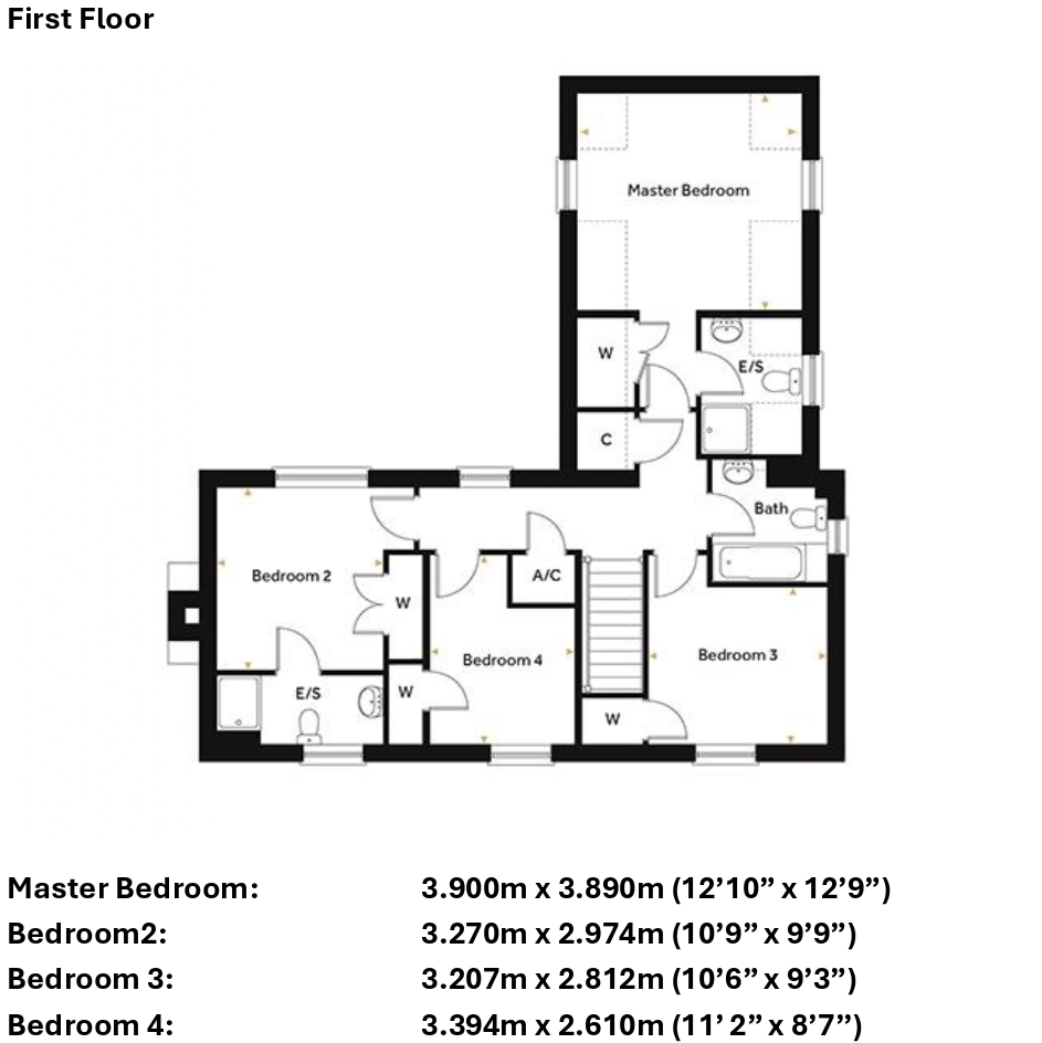 Foster Close, Ormesby, Great Yarmouth floorplan