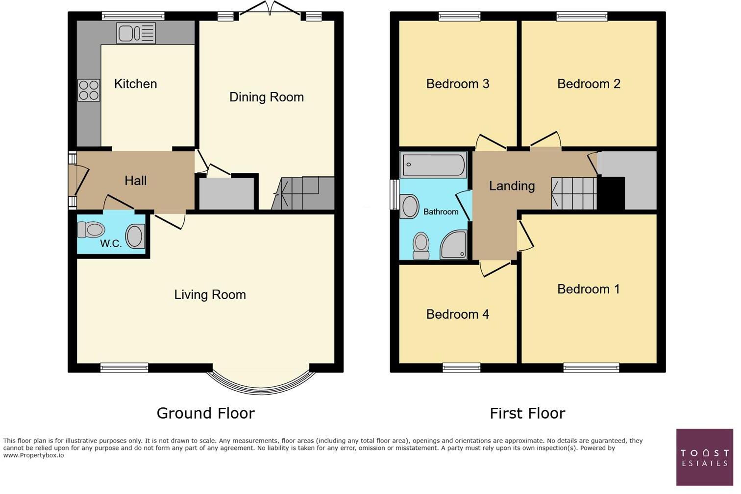 Redwood Close, Hartlepool floorplan