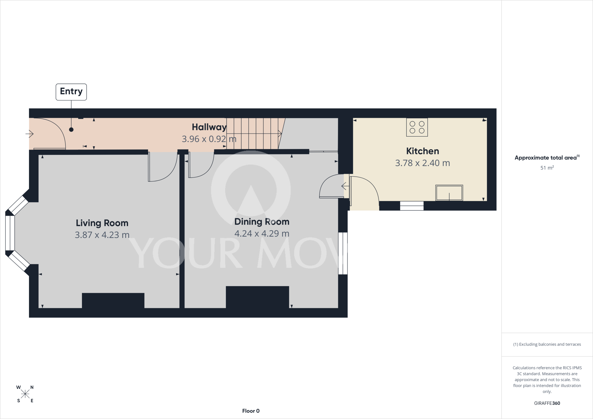 Oakland Gardens, Darlington, Durham, DL1 floorplan