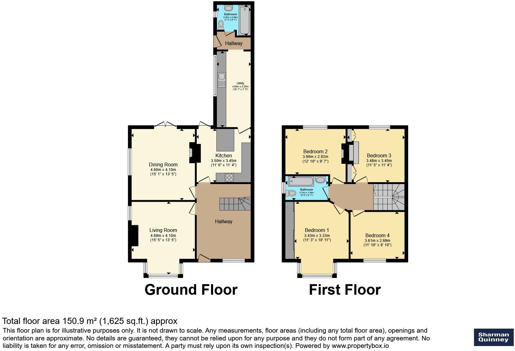Colvile Road, Wisbech floorplan