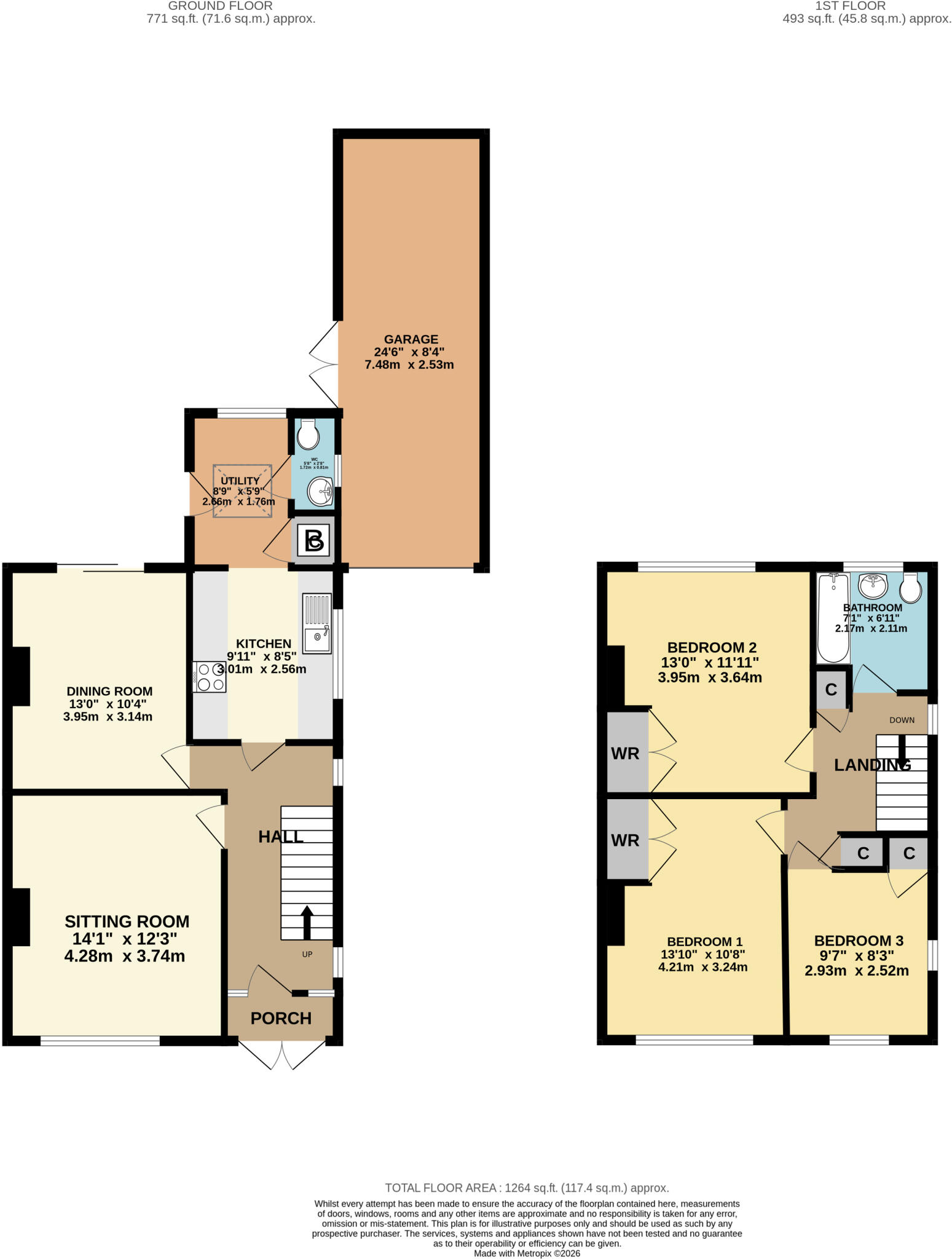 Combe Street Lane, Yeovil floorplan