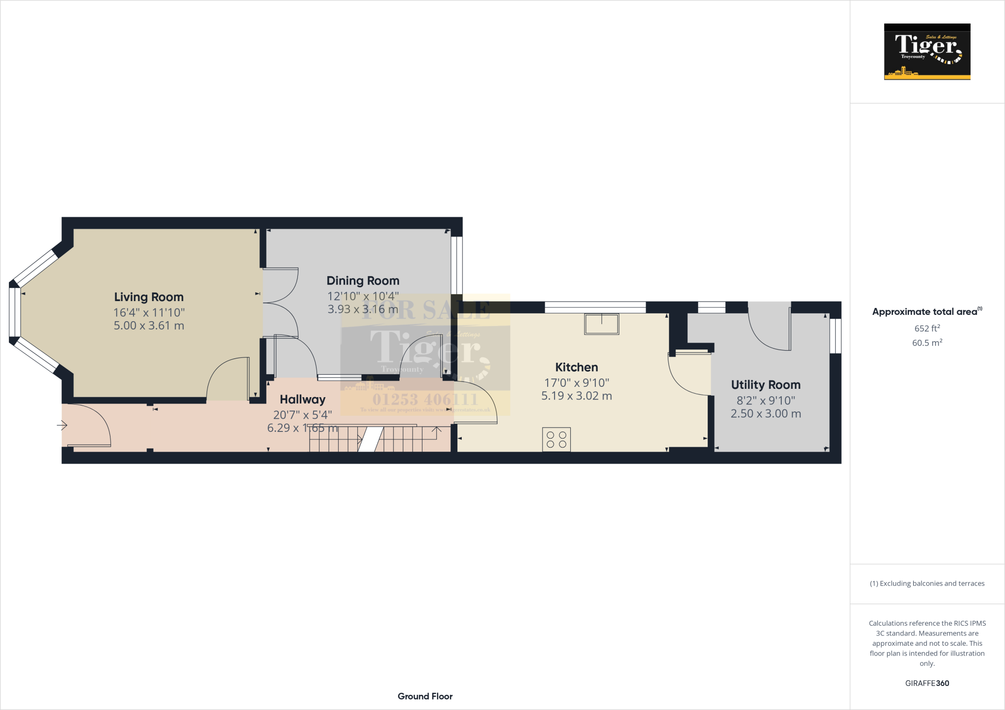 Hill Street, Blackpool floorplan