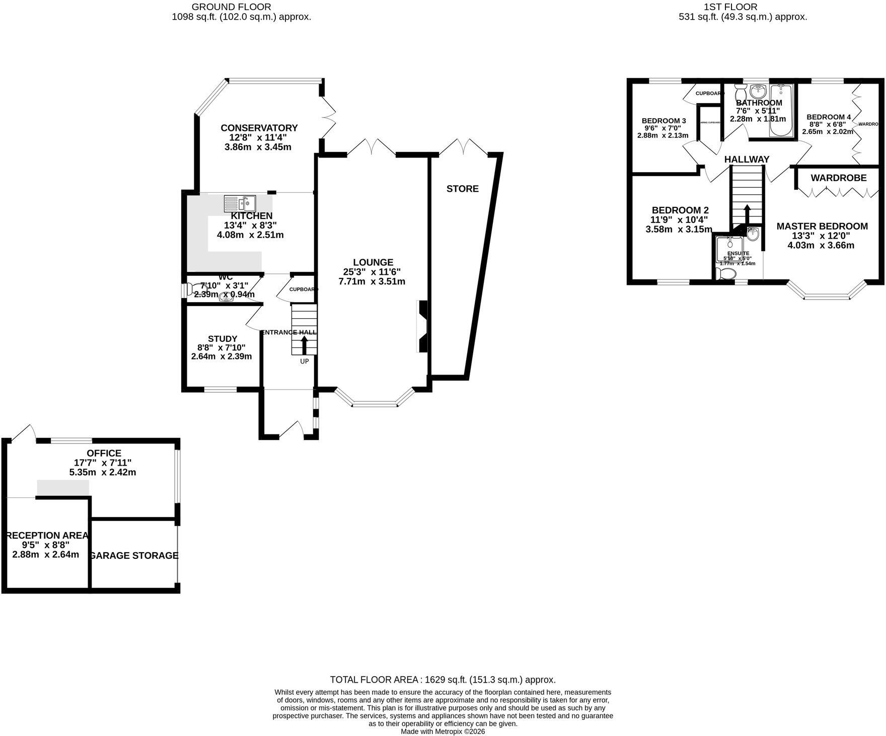 Bostock Close, Elmesthorpe, LE9 floorplan