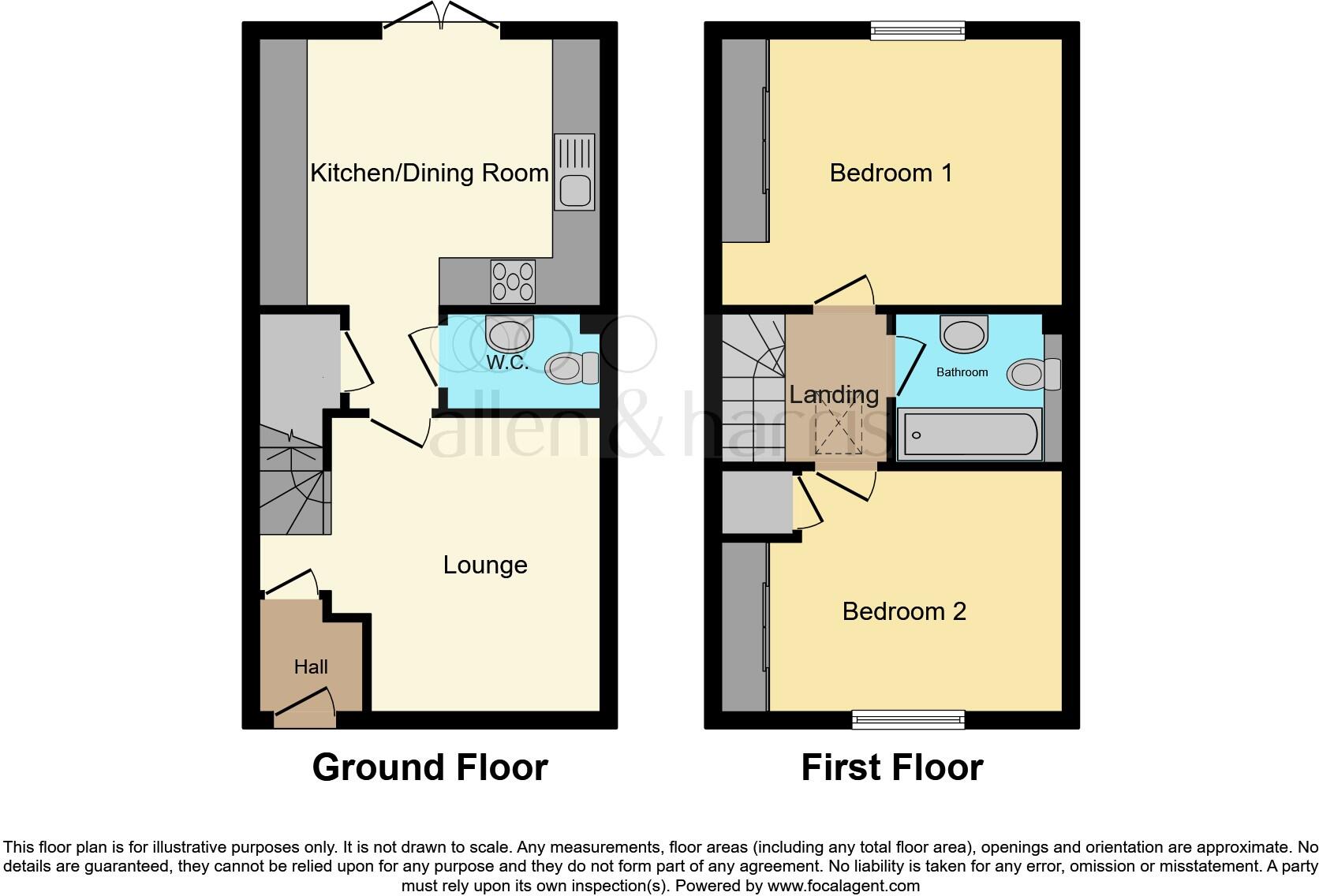 60 Ffordd Wallace floorplan