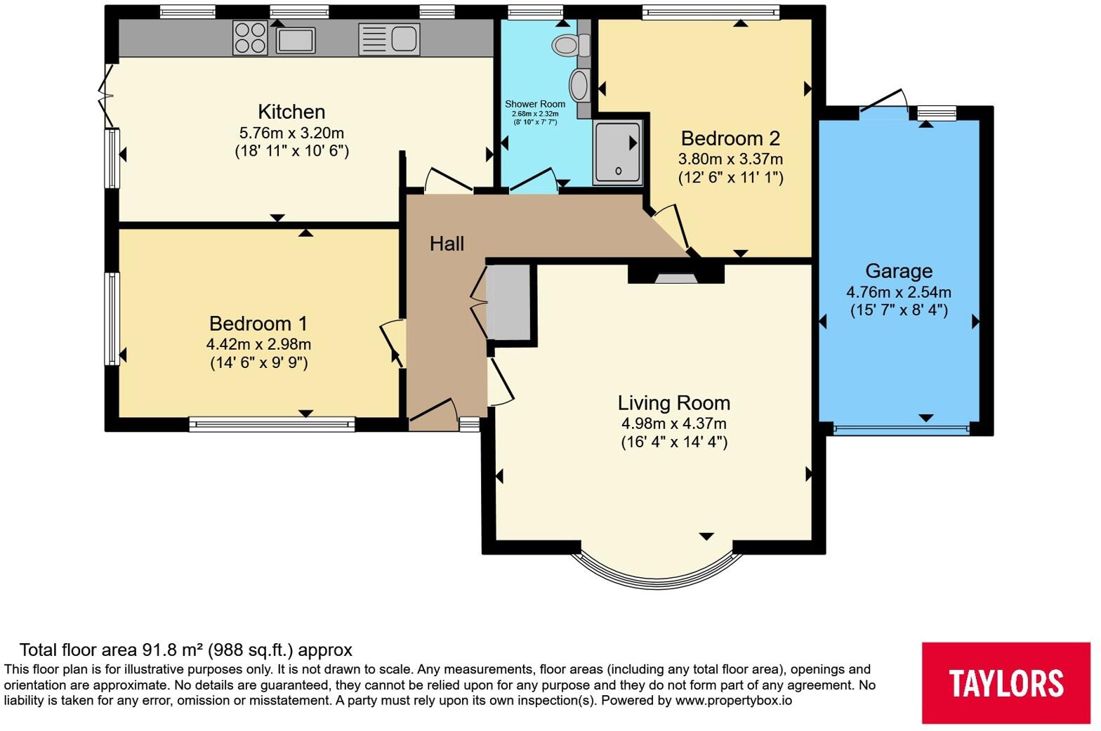 Rowan Road, Bicester, Oxfordshire, OX26 floorplan