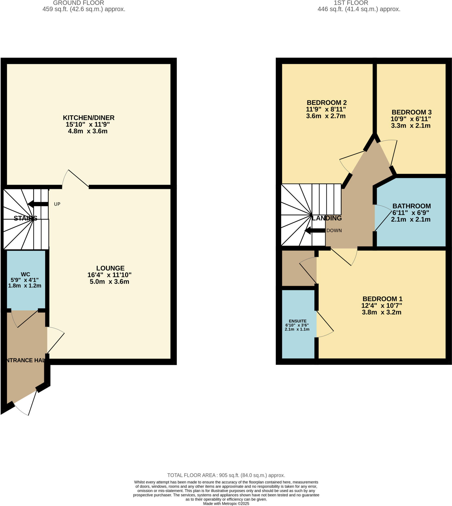 Newtown Avenue, Denton, Manchester, Greater Manchester, M34 floorplan