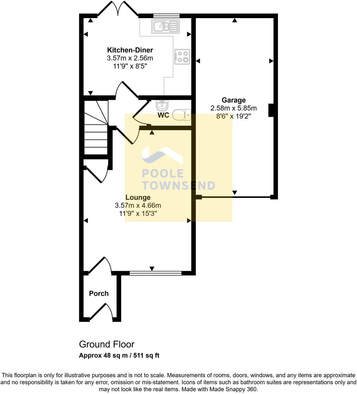 Farnham Close, Barrow-in-furness, LA13 0GP floorplan