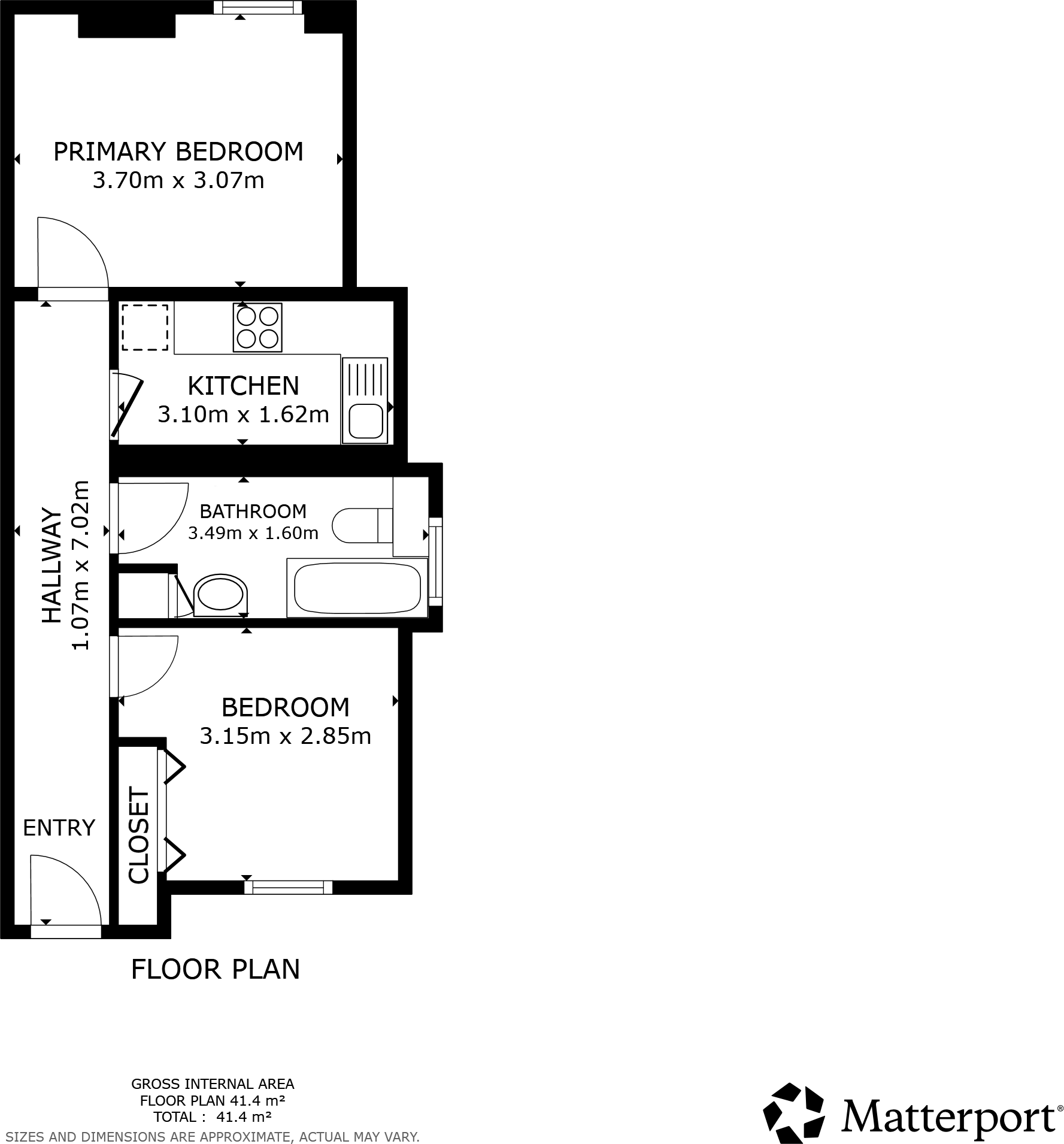 Hamilton Street, Larkhall floorplan