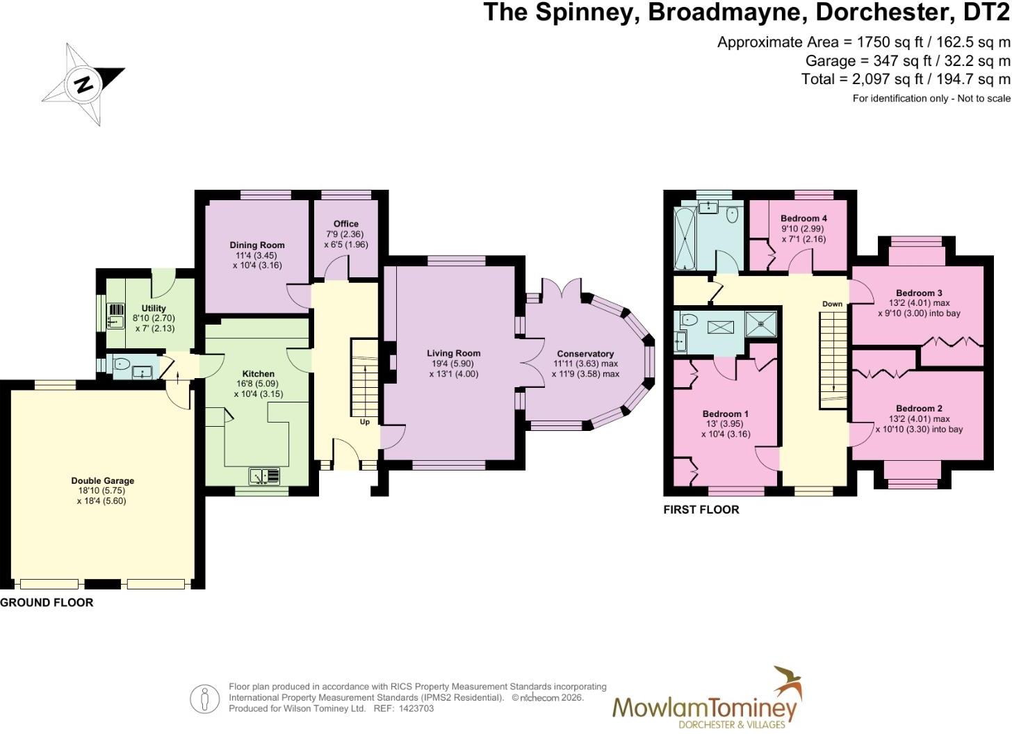 The Spinney, Broadmayne, Dorchester floorplan