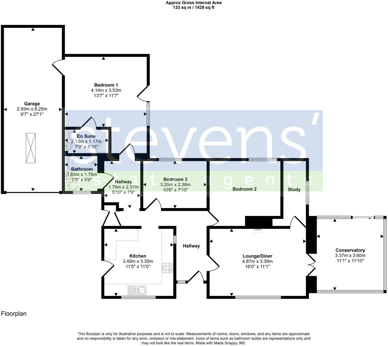Leeze Park, Okehampton, Devon, EX20 floorplan