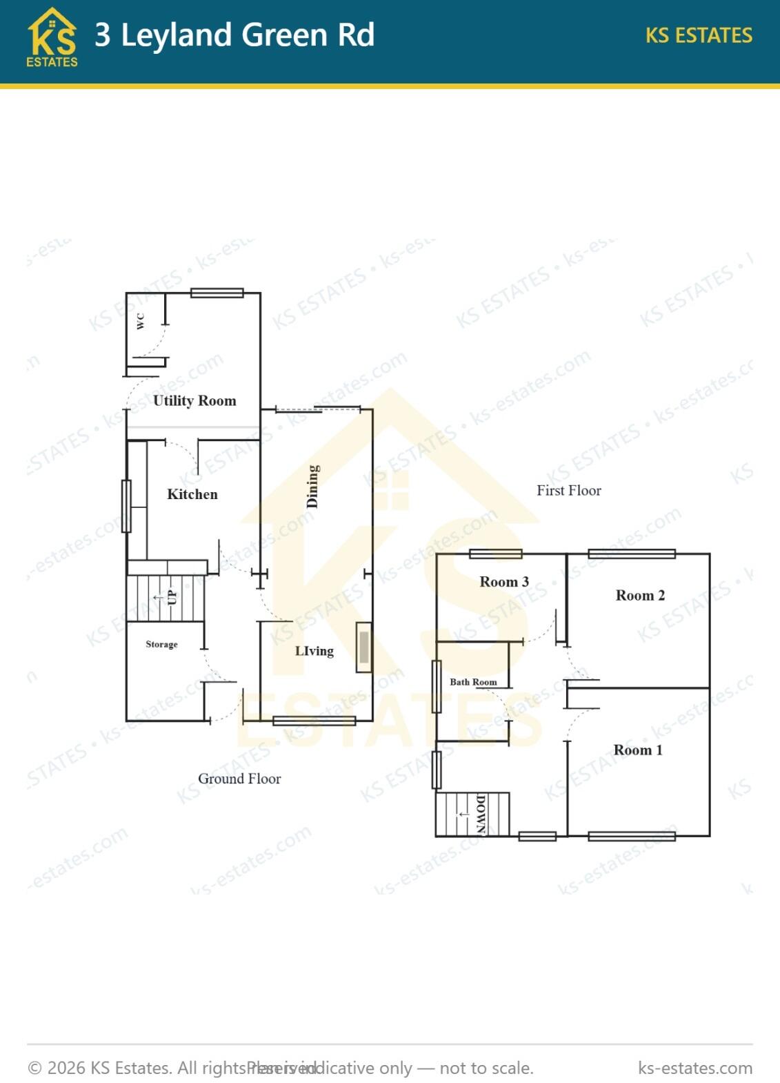 Leyland Green Road, Ashton In Makerfield, St Helens floorplan