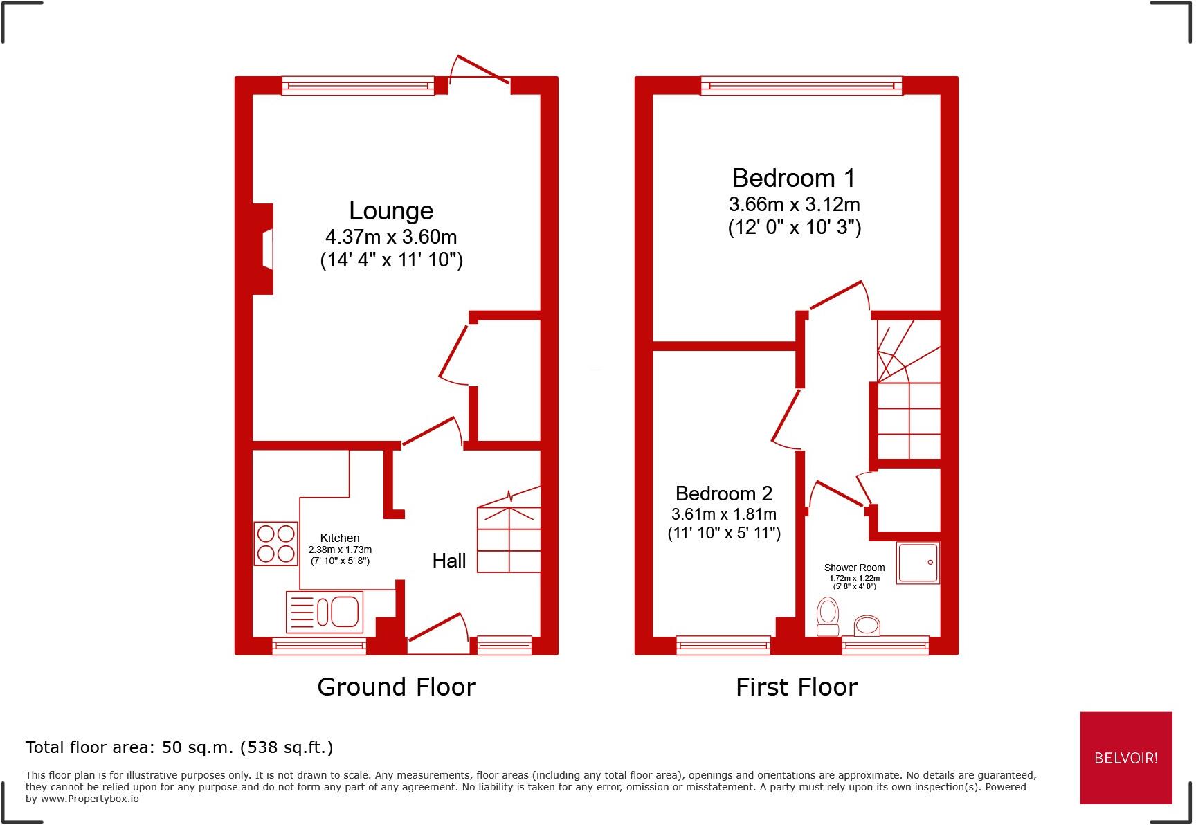 Swallowdale Road, Melton Mowbray, LE13 floorplan