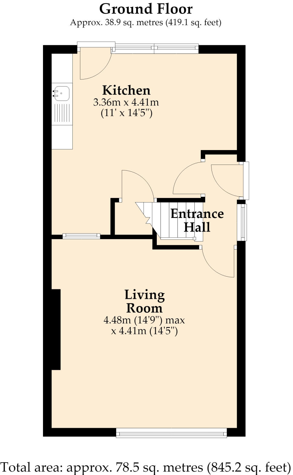 Normandy Avenue, Beverley, HU17 8PR floorplan
