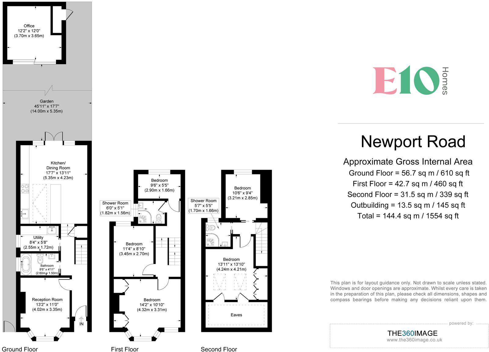 Newport Road, Leyton, E10 floorplan