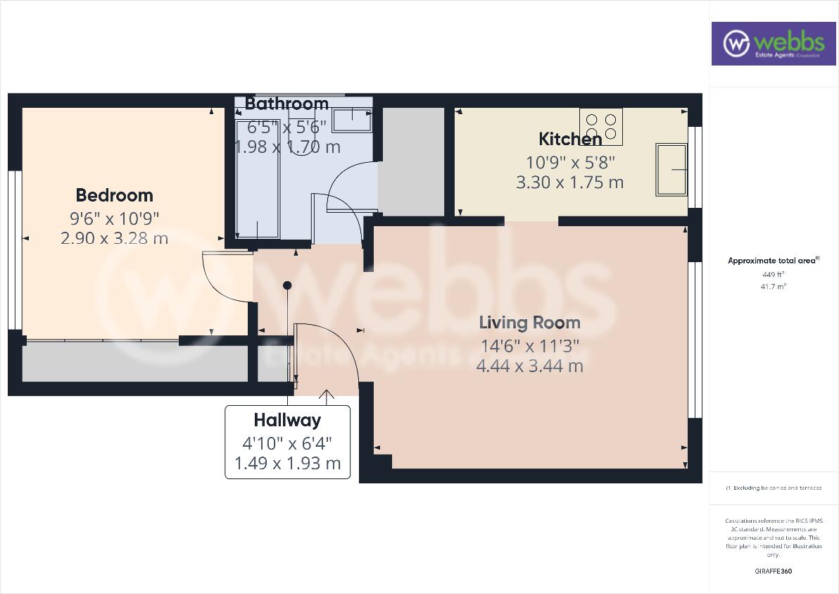 Ladygrove, Croydon floorplan