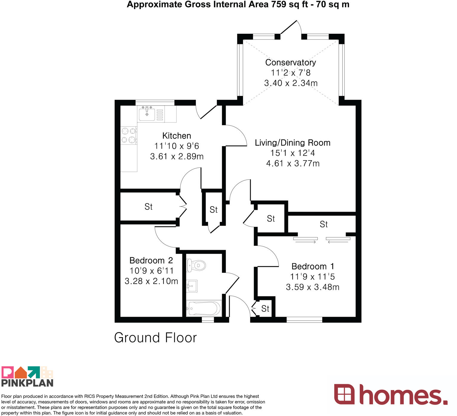 Manor Fields, Liphook, Hampshire floorplan