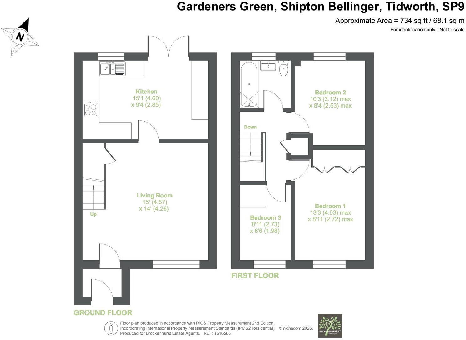 Gardeners Green, Shipton Bellinger, Tidworth, SP9 7TA floorplan