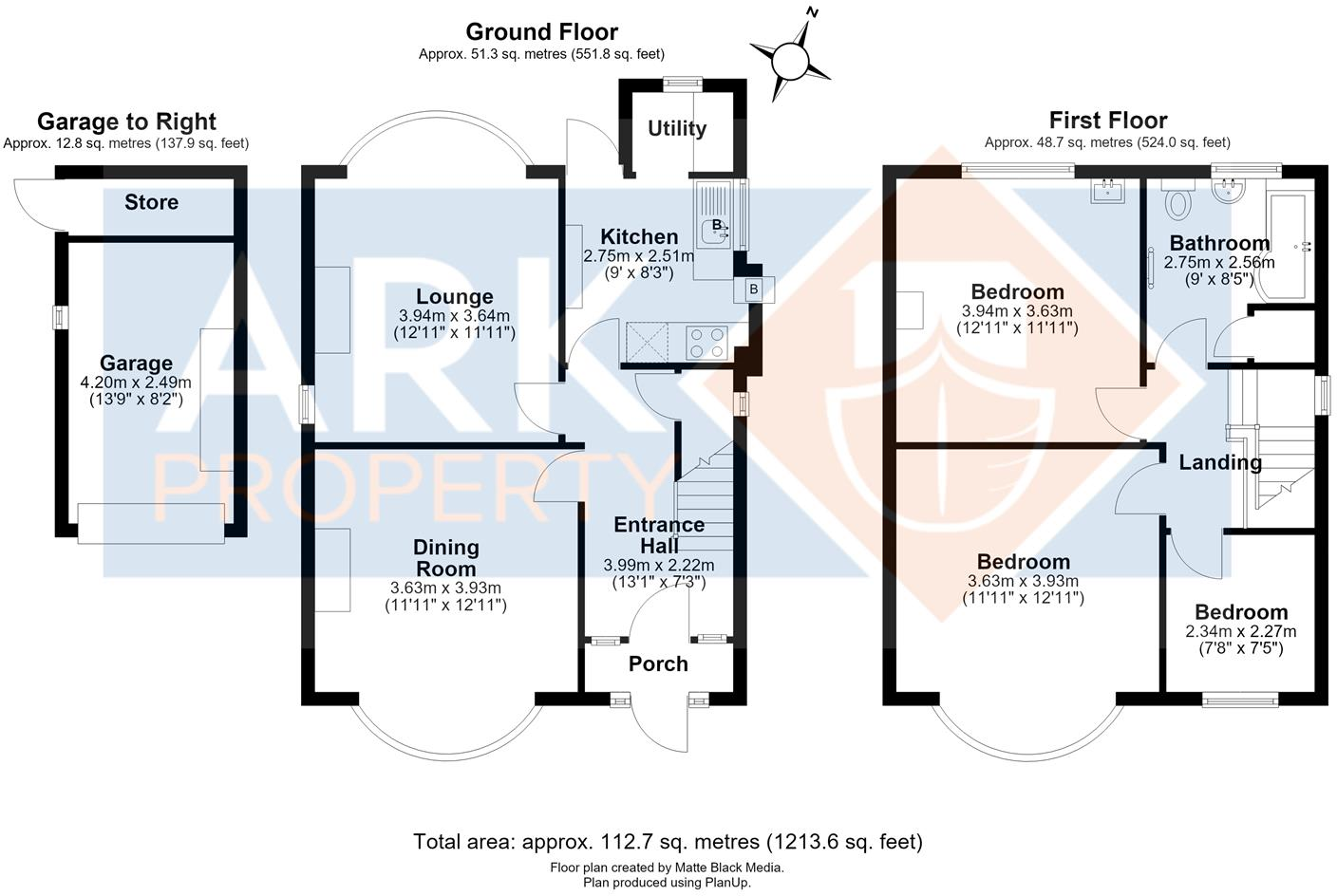Market Way, Pinchbeck floorplan
