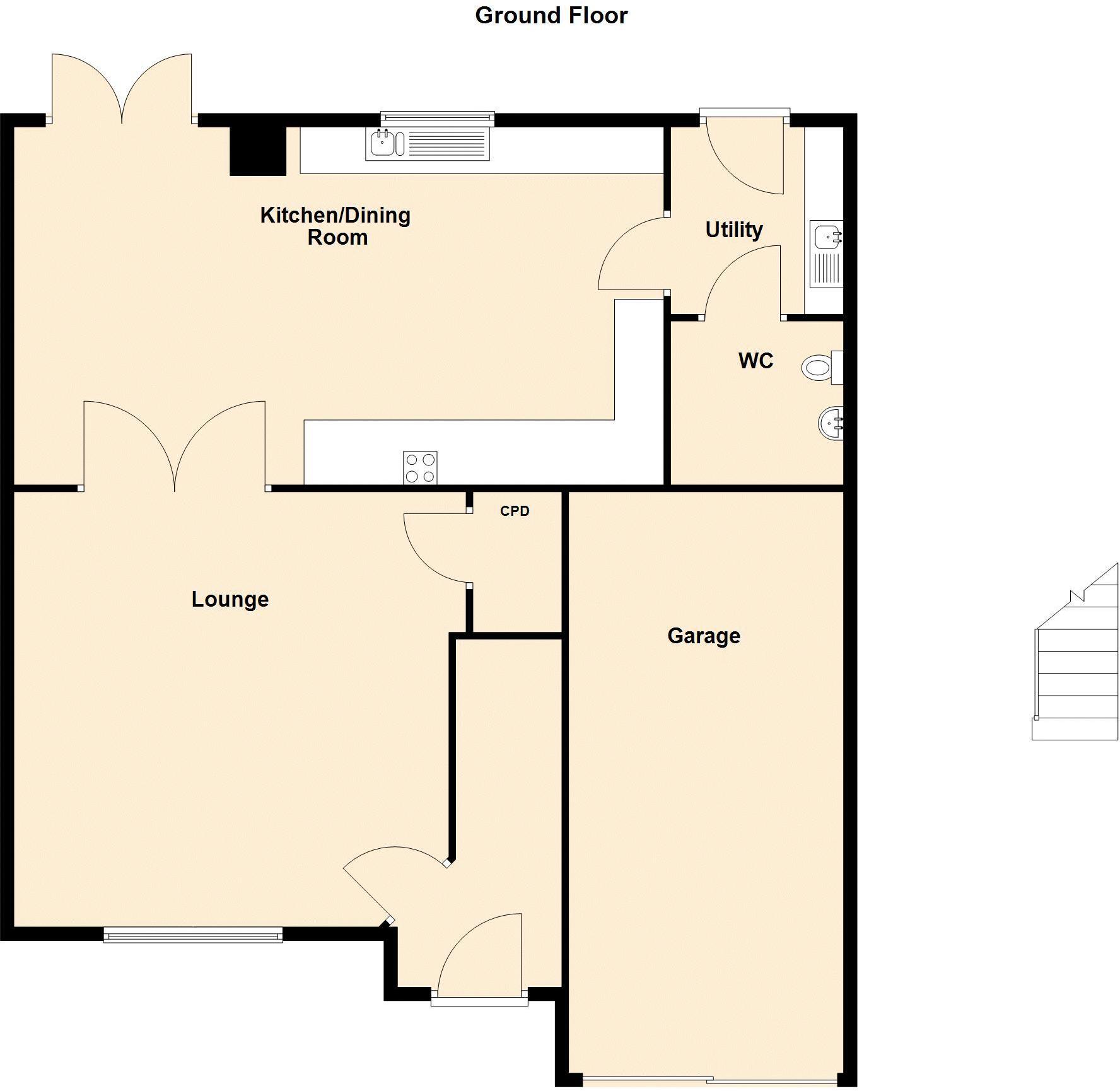 Acacia Road, Cramlington  floorplan
