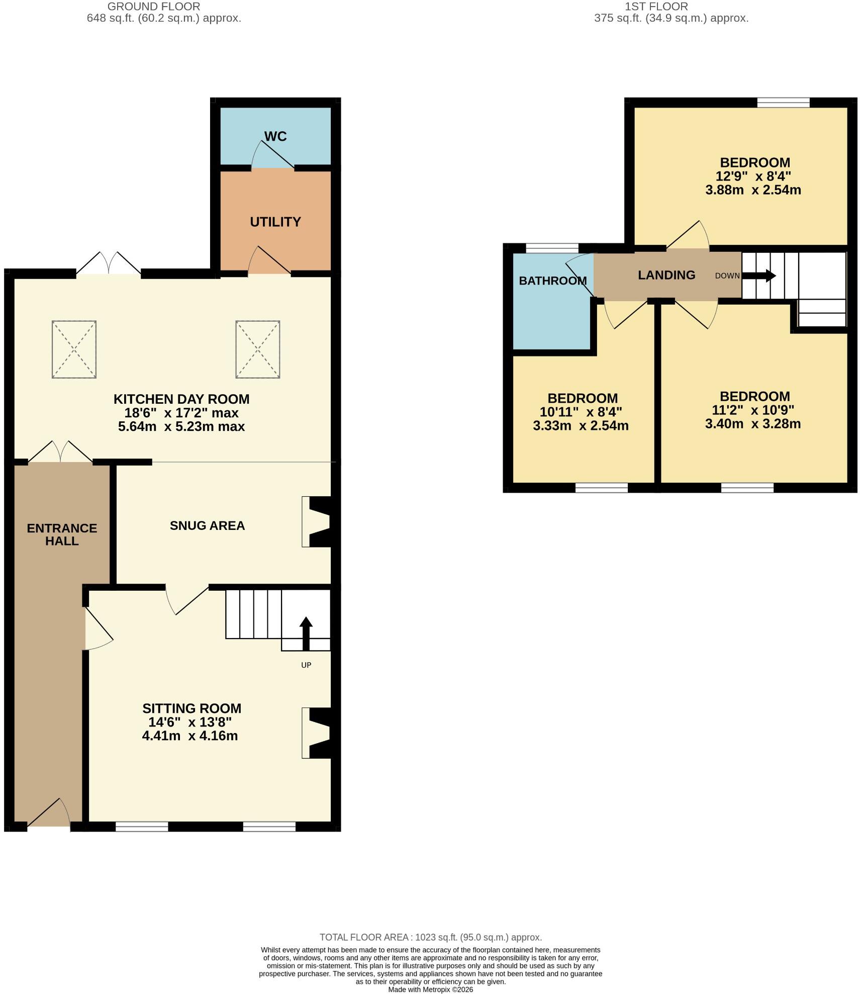Bridge Street, Deeping St James, PE6 floorplan