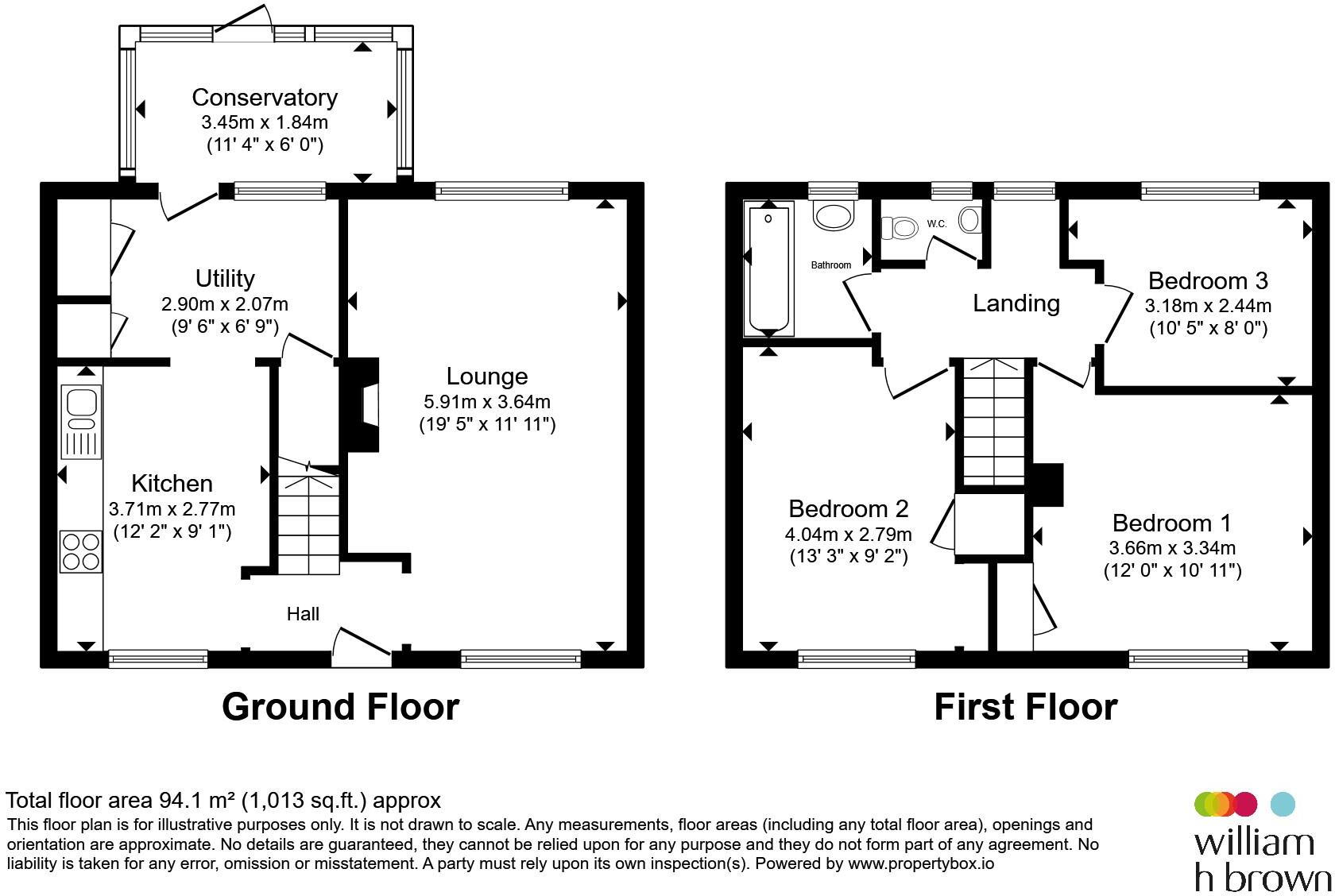 The Avenues, Norwich floorplan