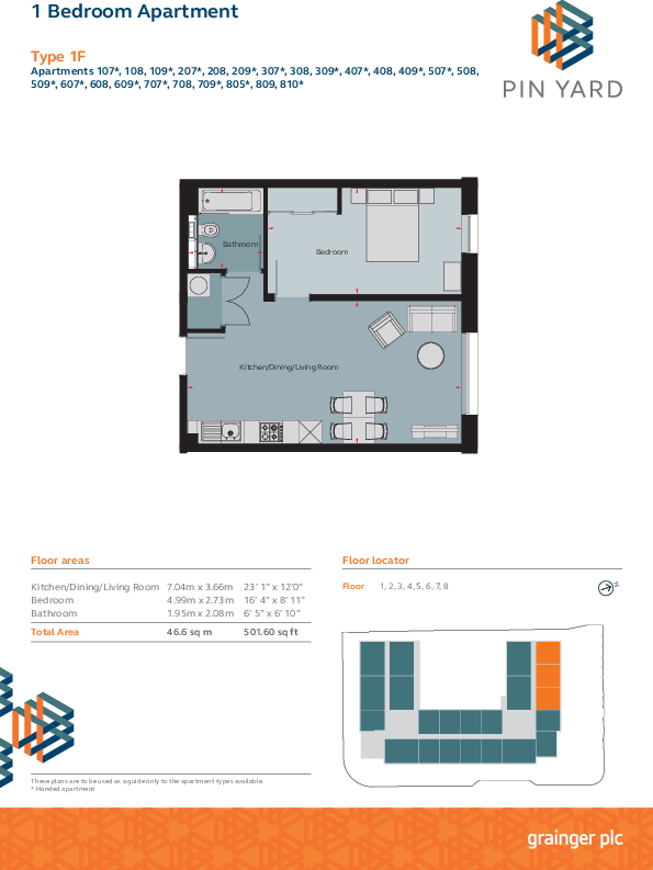 Pin Yard, Leeds Leeds LS11 floorplan