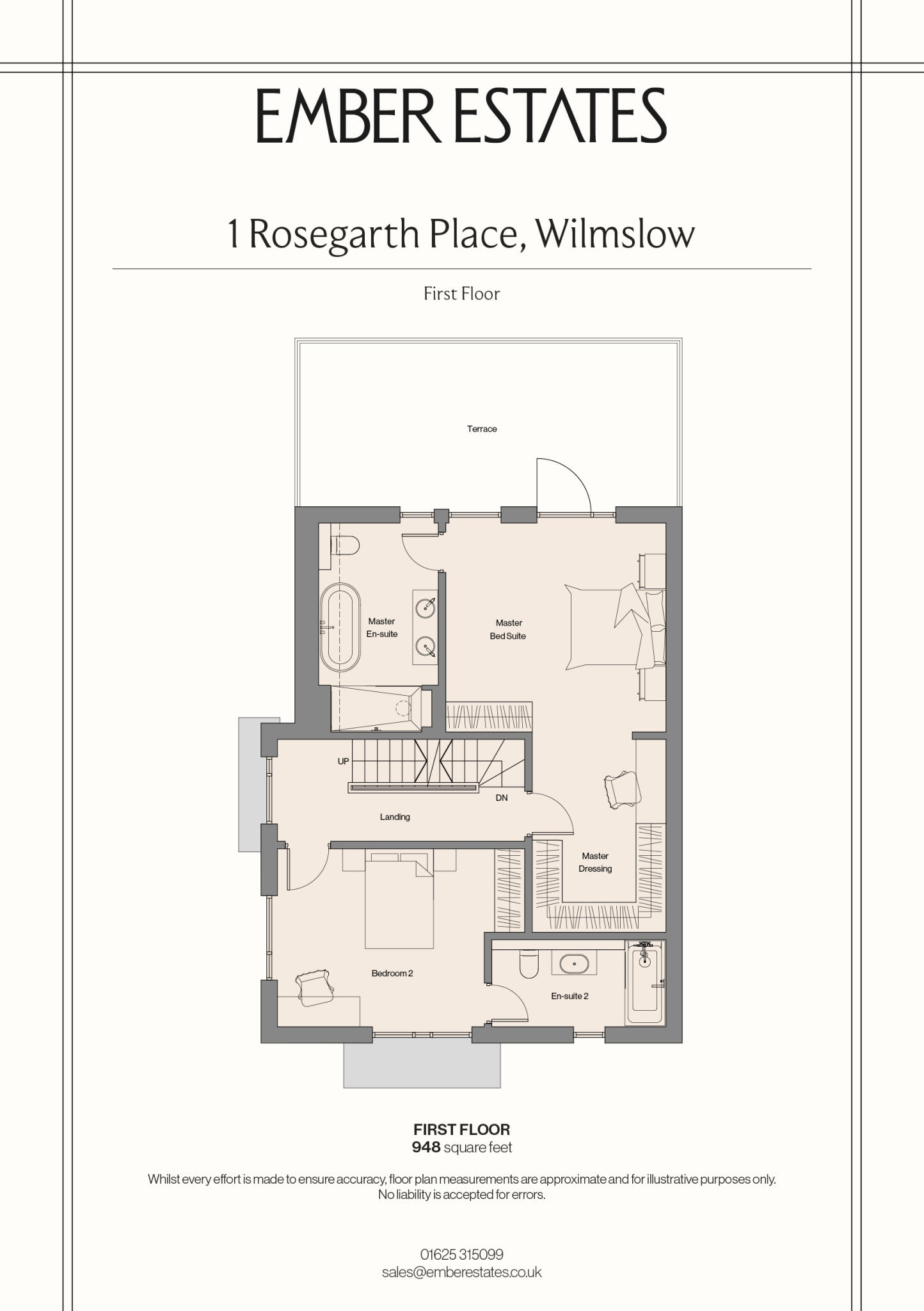 Rosegarth Place, Wilmslow, SK9 floorplan