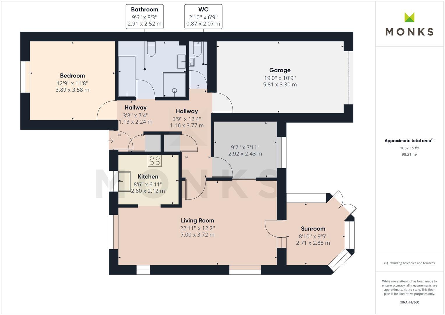 Twmpath Lane, Gobowen, Oswestry floorplan