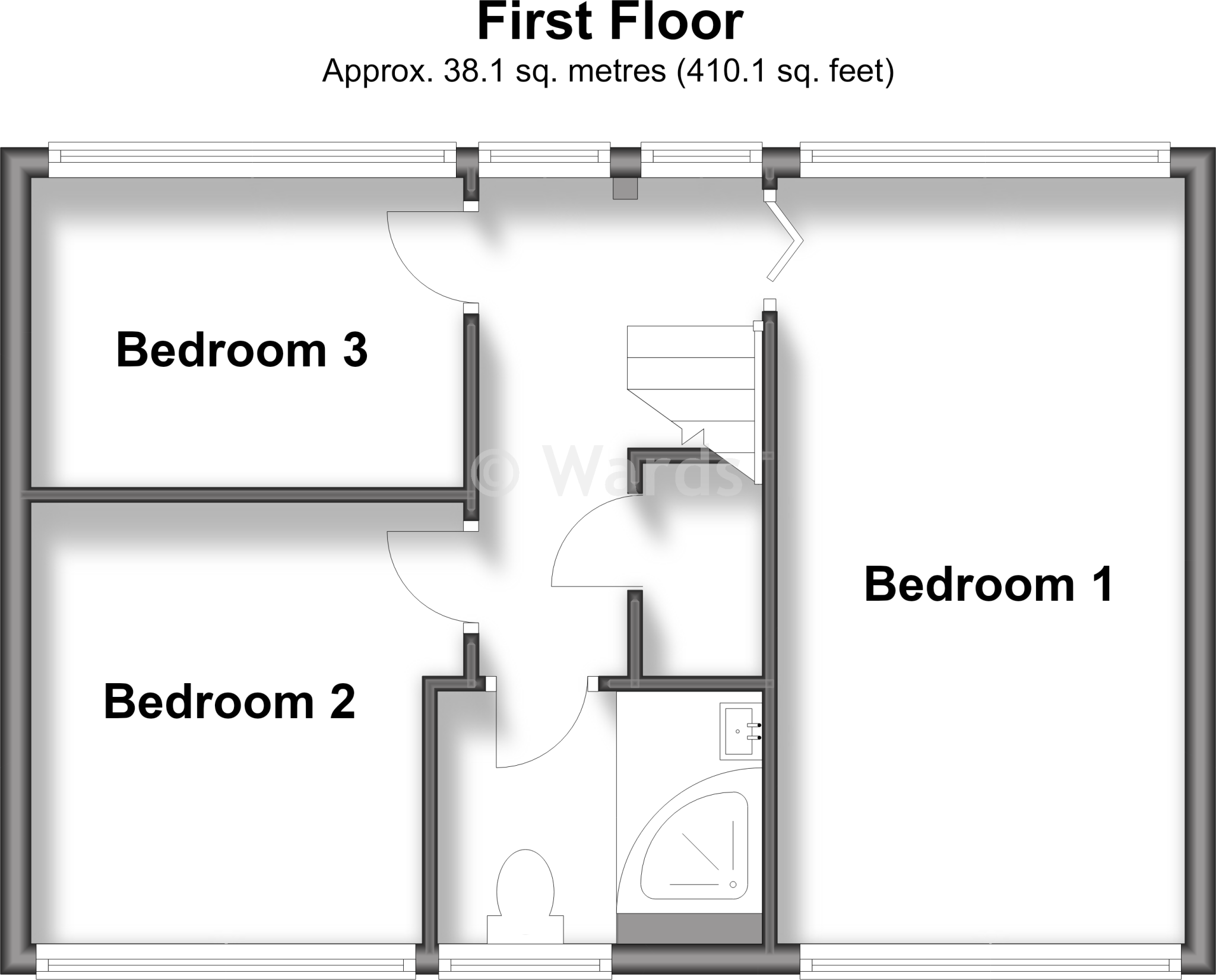Knights Croft, New Ash Green, Kent floorplan