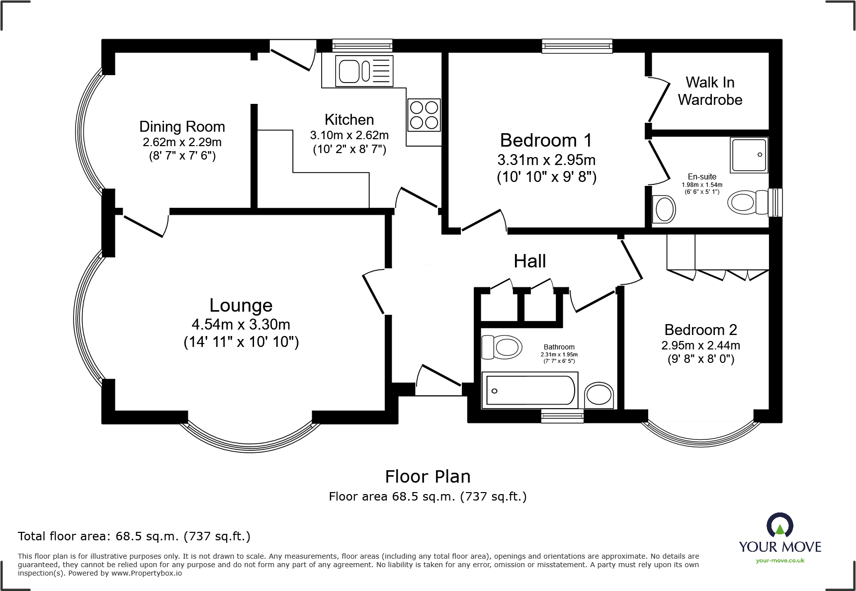 Grayshott Drive, Poplars Court, Bognor Regis, West Sussex, PO22 floorplan