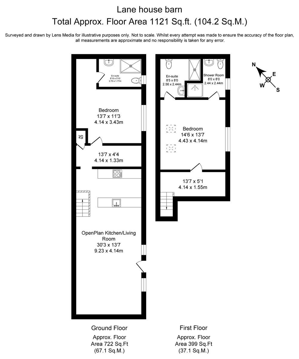 Low Lane, Brigsteer, LA8 floorplan