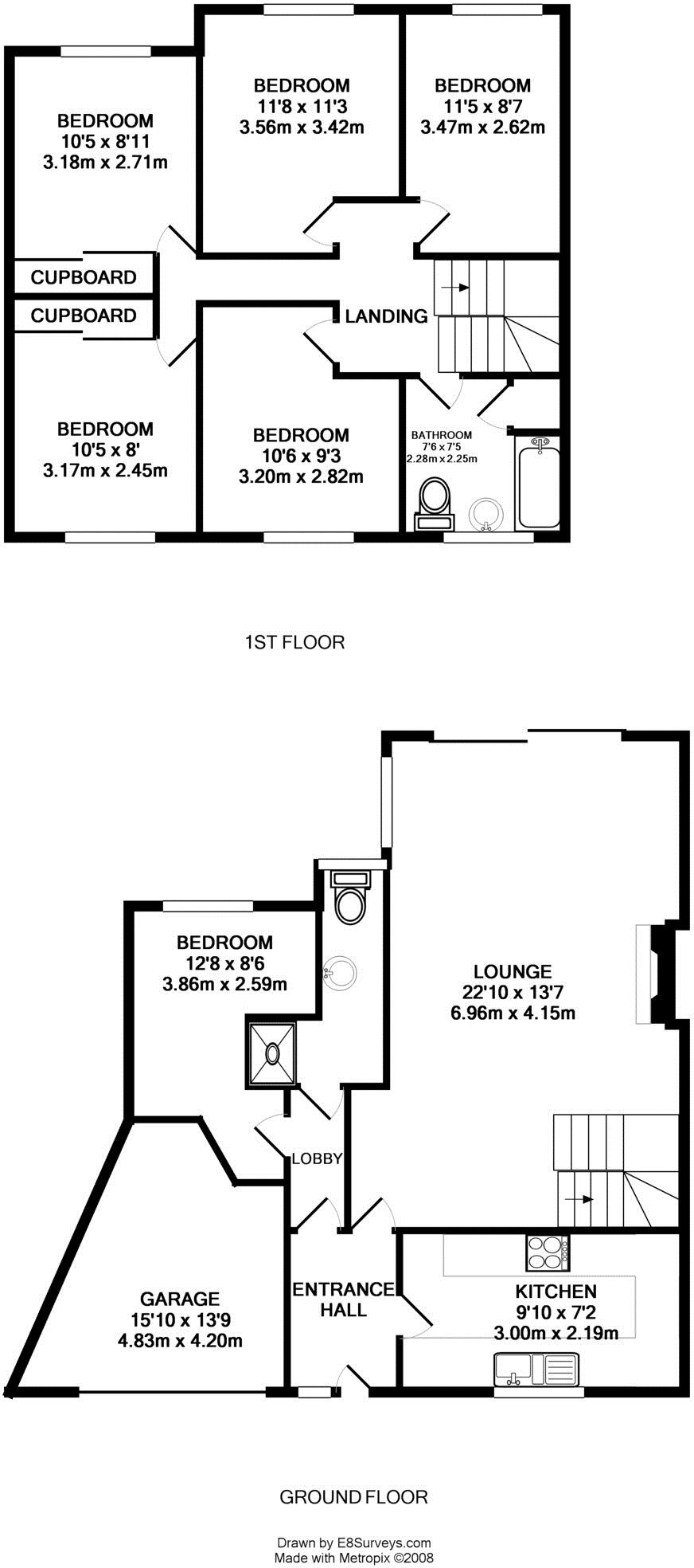 Beechey Avenue, Marston floorplan