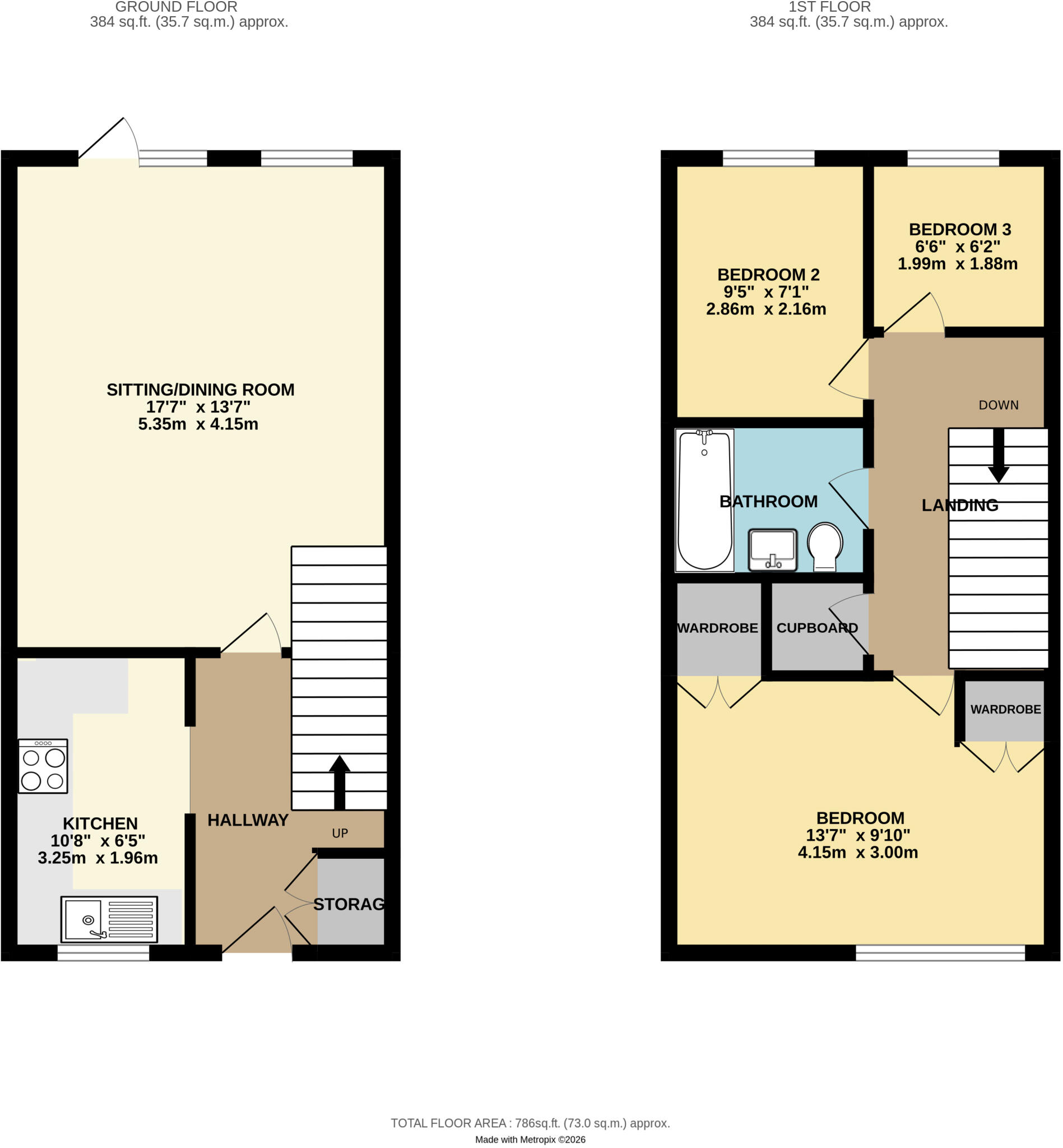 Knightswood, Bracknell, RG12 floorplan