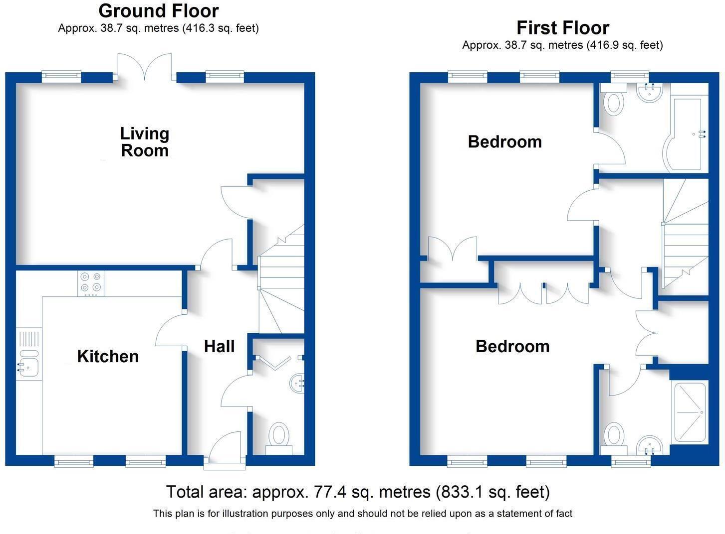 Beaurevoir Way, Warwick floorplan