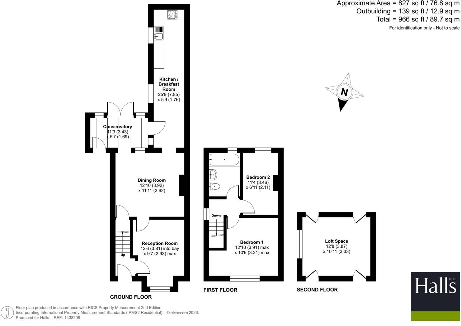 Washington Street, Kidderminster floorplan
