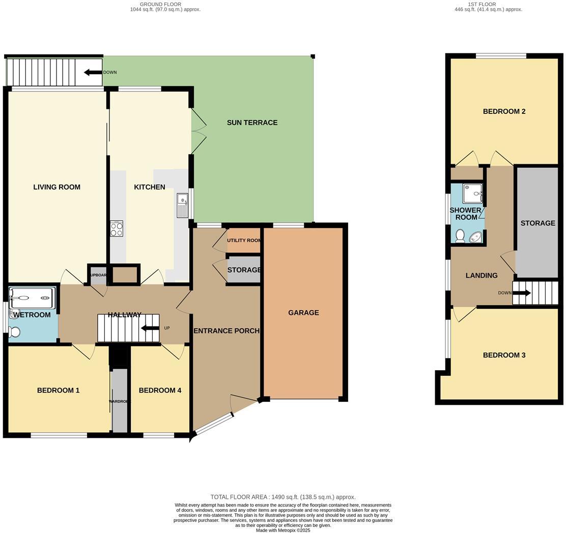 Wheal Leisure, Perranporth, Cornwall floorplan