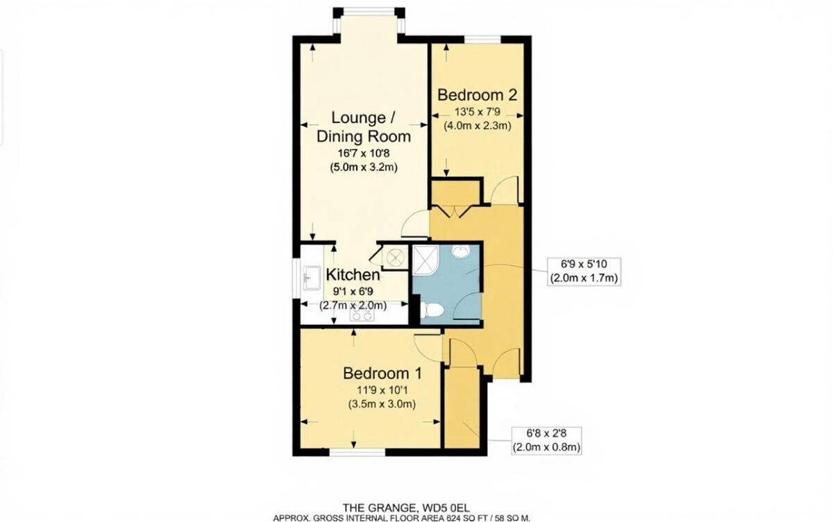 The Grange, ABBOTS LANGLEY floorplan