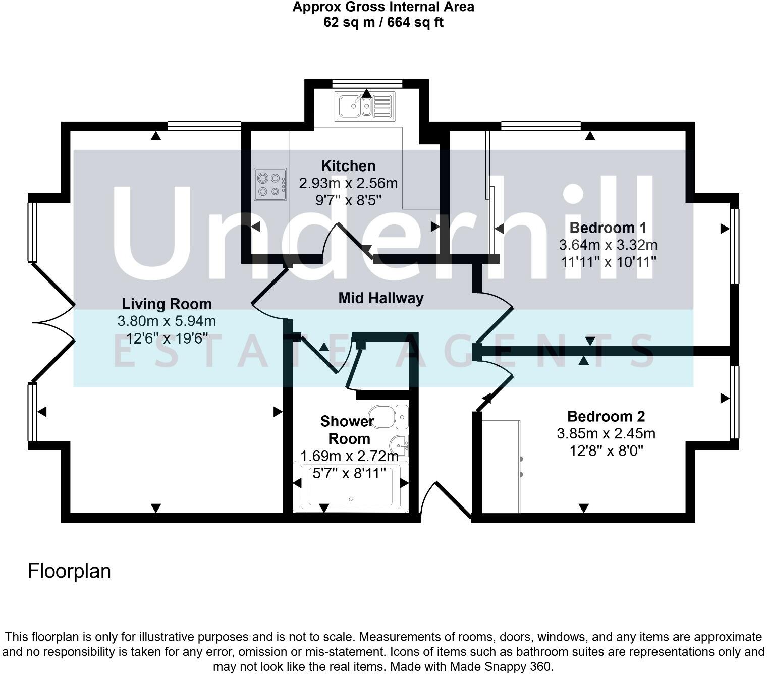 Dawlish floorplan