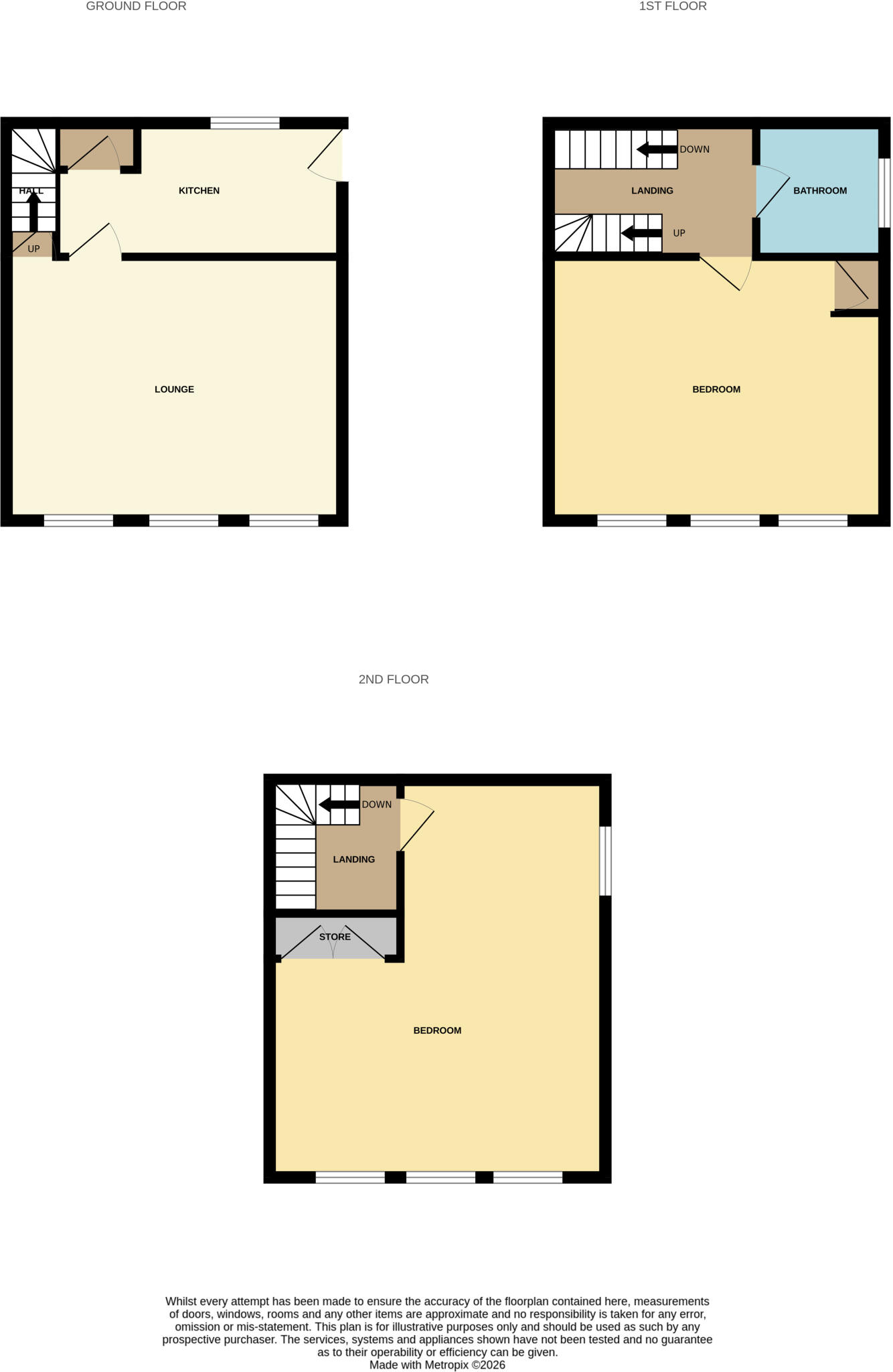 2 Fairbanks Farm Cottage, Lee Side, Diggle, Oldham floorplan