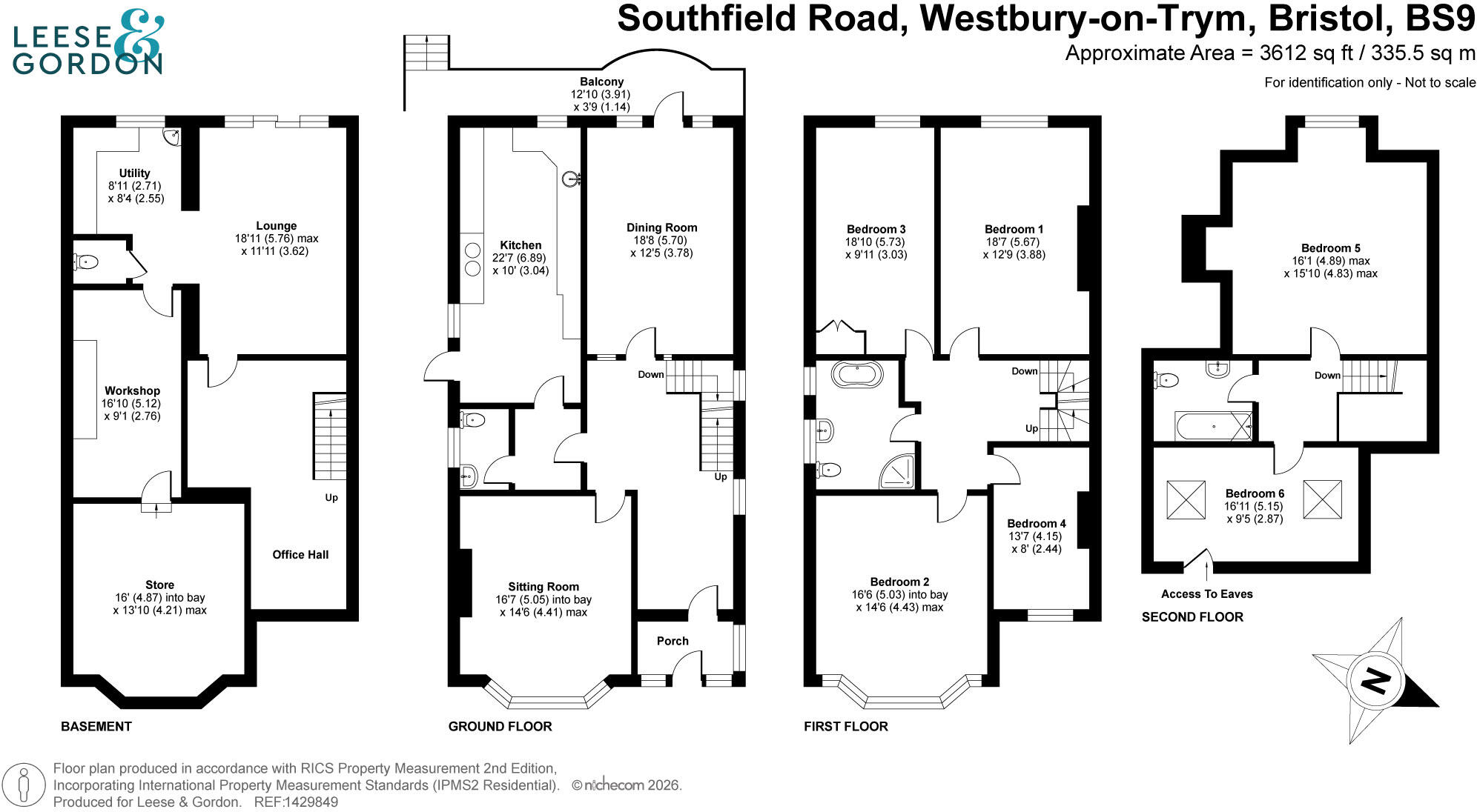 Southfield Road, Westbury-on-Trym, Bristol, BS9 floorplan