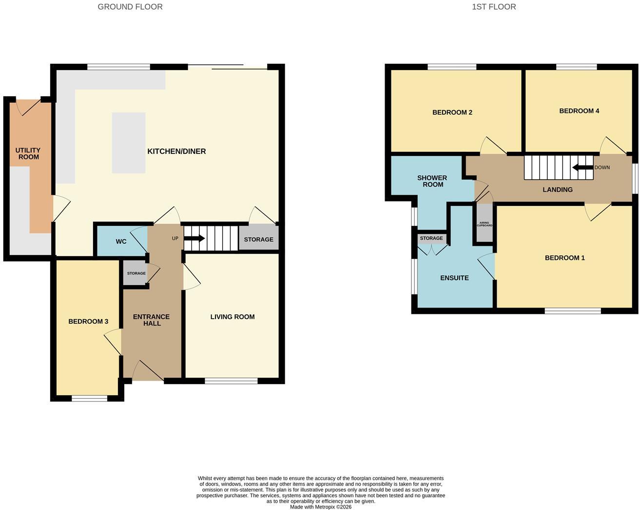Brookland Road, Hagley floorplan