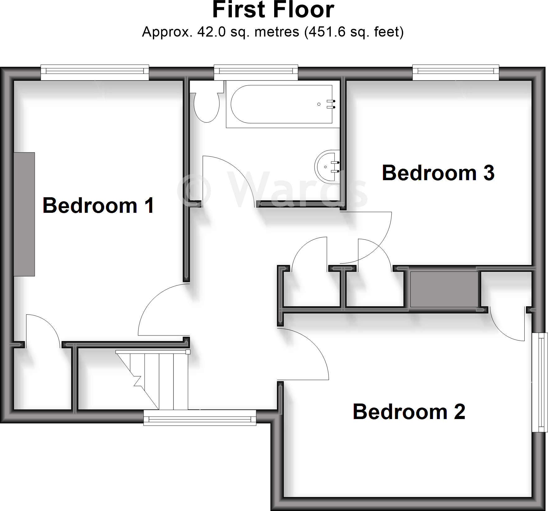 Fairfield Terrace, Hamstreet, Ashford, Kent floorplan