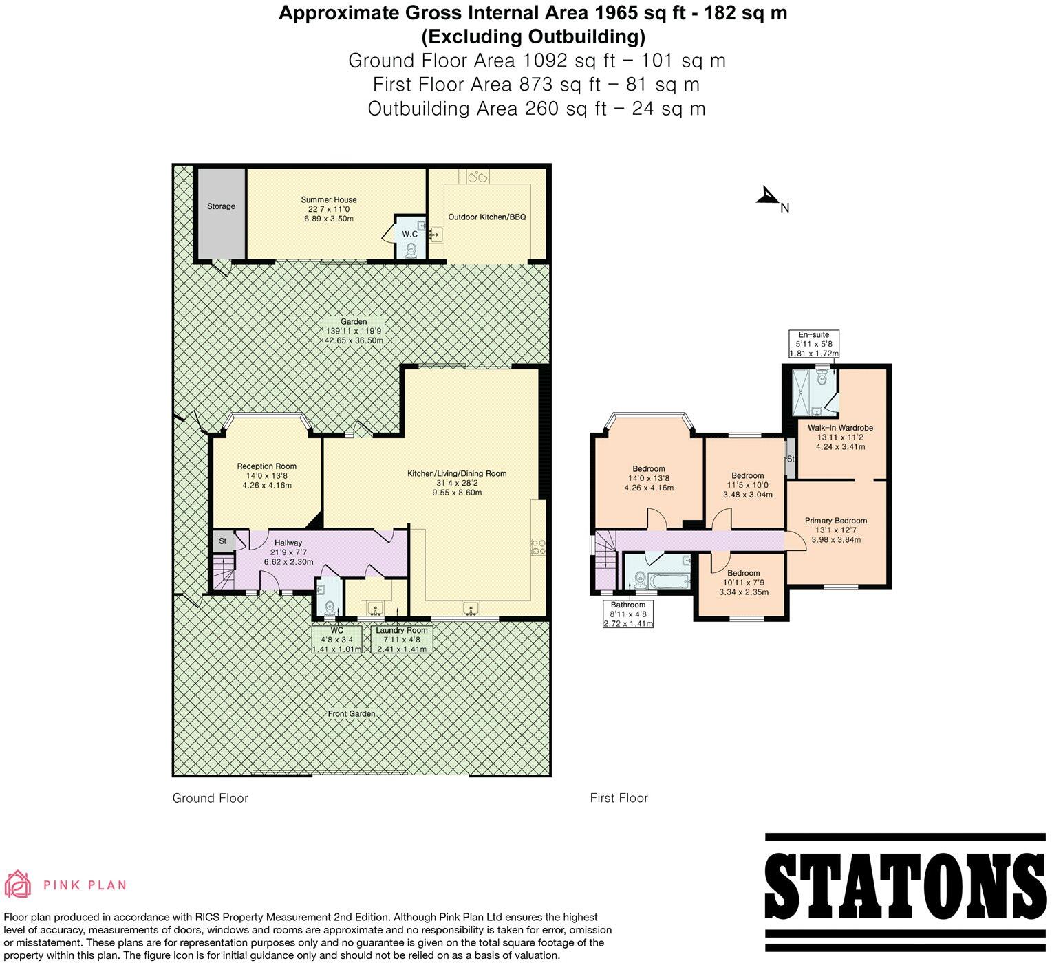 Tolmers Road, Cuffley, Potters Bar, Hertfordshire, EN6 floorplan